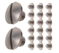 AKOOSY 20 Piezas de Tornillos de Acero Inoxidable para Reparación de Flauta, Tornillos Autorroscantes Metálicos, Kit de Accesorios DIY para Mantenimiento de Instrumentos