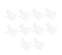 AKOOSY 20 piezas Expositor de Acrílico para Joyas Soporte Transparente para Minerales y Cristales Organizador de Colección Resistente y Práctico para Joyeros y Coleccionistas