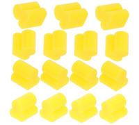 AKOOSY 20 Tapones De Silicona Para Trombón Acústico, Silenciador De Instrumento De 4 Mm Color Amarillo, Parachoques Práctico Para Reducción De Sonido En Práctica Musical