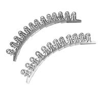 AKOOSY 25 Piezas Clip Metálico para Billetes de Acero Inoxidable Conjunto de Sujeta Papeles y Cheques Práctico Organizador de Dinero para Oficina y Uso Diario