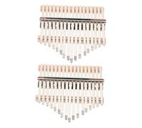 AKOOSY 2juego Accesorios De Diy Para Piano De Pulgar Teclas Para Principiantes y Niño Niña Instrumentos Musicales Compactos Para Creadores y Aficionados