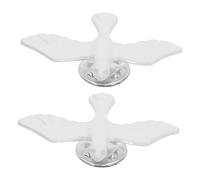AKOOSY 2piezas Accesorios De Broche Forma De De Paz Modelos De Aves Realistas Prendedores Pecho Accesorios Católicos Para Ceremonias Religiosas