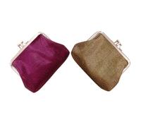 AKOOSY 2piezas Monedero Pequeño de Mujer Cuero PU para Llevar Tarjetas y Monedas Eventos Sociales o Uso Diario