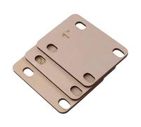 AKOOSY 3 piezas Cuñas de Mástil para Guitarra Madera Duradera de Ajuste Preciso para Ángulo de Mástil Mejorando Comodidad y Sonido Fácil Instalación y Retiro para Músicos