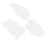 AKOOSY 3 Piezas Espejo de Estanque Navideño Curvo de Acrílico para Micro | Alta Transparencia y Borde Preciso, Reduce Reflejos y Crea Agua Realista, para Escenas 1: 12 y 1: 24