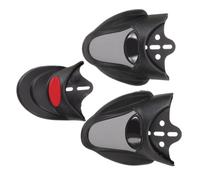 AKOOSY 3 Piezas Guardabarros para Scooter Eléctrico y Bicicleta Eléctrica, Protector Trasero y Delantero de Goma 12.00x11.60x6.50 Cm, Mejora la Visibilidad y Estabilidad para