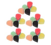 AKOOSY 30 Esponjas para Pintura Facial Forma de Lágrima, Esponjas de Alta Absorción y Lavables para Clases Creativas y Escuelas