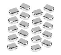 AKOOSY 30 piezas Clips Metálicos para Cordones Deportivos Cierres Autoajustables para Zapatillas Cómodos y Unisex para Actividades al Aire y Deporte