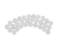 AKOOSY 30 Piezas Rodamientos de Eje para Molinos de Viento Cojinetes de Bolas para Manualidades DIY Accesorios Giratorios para Clips de Pelo Imán de Nevera Fundas de Móvil Color Blanco