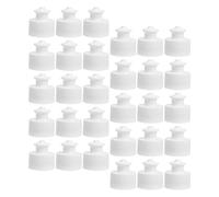 AKOOSY 30piezas Tapones Deportivos Reutilizables para Botellas de Agua Tapas de Prueba de Fugas con Diseño de Presión y Tracción Repuestos Aplicables para Botellas de Gimnasio y Bebidas