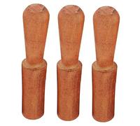 AKOOSY 3piezas Mallets De Sonido De Buda Para Cuencos Tibetan Singing Bowl Accesorios De Percusión De Madera