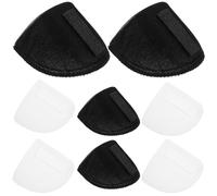 AKOOSY 4 Pares de Hombreras de Esponja para Mujer Realzadoras de Almohadillas Ligeras Antideslizantes para Suéteres y Camisas para Uso Personal y Profesional