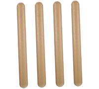 AKOOSY 4 Piezas Bateo De Madera Instrumentos De Percusión Para Adultos Claves Clásicas De Madera Años Para Preescolares