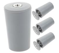 AKOOSY 4 Piezas Tope para Enrollables Gris Accesorios de Repuesto para Ventanas de Reparación Duraderas y Fáciles de Instalar Compatibles con de Cinta o Manivela