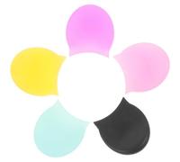 AKOOSY 5 Piezas Unidades Reposapiés de Silicona para Clarinete Coloridos Cojines Protectores para Dedos de Instrumentos de Viento Accesorios Cómodos y Duraderos