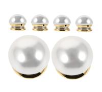 AKOOSY 6 Piezas Broches Magnéticos de Clips sin Coser para Ropa Broches Seguros para Suéteres Camisas y Hijabs Diseño sin Daño para Tejidos Delicados Práctico y Portátil