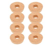 AKOOSY 8 Piezas De Tarro De Vidrio con Tapa De Corcho Maceta De Vidrio con Tapa De Corcho