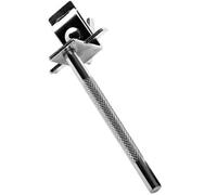 AKOOSY Abrazadera para Cencerro de Bombo de Metal Resistente, Clip de Extensión para Cencerros Grandes, Soporte de Montaje para Hardware de Batería, Accesorio para Percusión Profesional