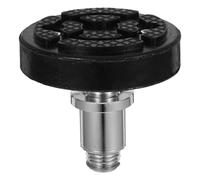 AKOOSY Almohadilla Antideslizante de Goma Redonda para Gato de Piso de Automóvil, Resistente al Desgaste y Compatible con Máquinas Elevadoras de Vehículos
