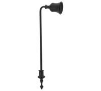 AKOOSY Apagador de Velas Negro con Mango Largo Vintage de Aluminio | Extingue la Mecha con Seguridad, para Velas en Frasco y Aromáticas, Accesorio Doméstico