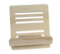 AKOOSY Atril Plegable de Madera para Partituras Musicales, Soporte Compacto de Escritorio para Guzheng, Porta Libros y Tabletas, Adecuado para Hogar, Aula y Oficina, Color Sólido, Tamaño