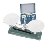 AKOOSY Balanza de Laboratorio de Triple Brazo con Pesas y Pinzas, Herramienta de Enseñanza para Experimentación, Aleación de Aluminio y Abs, Básica para Aulas