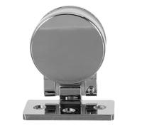 AKOOSY Bisagras de Aleación de Zinc para Puertas de Ducha de Vidrio Bisagra Pivotante Redonda de 180° Resistente al Óxido Pack de 2 Piezas Compatible Mamparas de Baño
