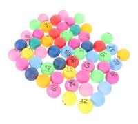 AKOOSY Bolas de Bingo Numeradas del 1 al 90 90 Piezas de Plástico Fáciles de Usar para Sorteos y Juegos de Fiesta y Justas para Eventos y Actividades Recreativas