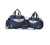 AKOOSY Bolsa Multipropósito con Gran Capacidad Juego de Mochila Maternal Azul con Diseño de para Mujeres Diario y