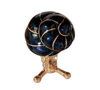 AKOOSY Broche de Caracola Vintage Clip, Pedrería y Pin Resistente, Joyería de Mujer para Fiestas y Obsequio Romántico