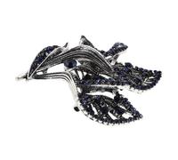 AKOOSY Broche de de Retro Pin Diseño de Rhinestones para Mujeres Accesorios Elegantes para Eventos Formales y Atuendos Casual