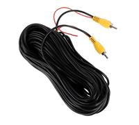 AKOOSY Cable de Extensión para Cámara Trasera de Coche Cable Audio y Vídeo Resistente para Accesorios de Automóvil Conexión para Monitor y Cámara de Visión Trasera