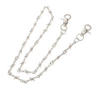 AKOOSY Cadena Para Pantalones Estilo Punk Hip Hop, 79 Cm, Clip y Bolsillo, Accesorio Práctico Para Cintura y Llaves