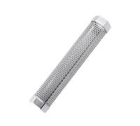 AKOOSY Caja de Ahumador Hexagonal de Acero Inoxidable 304 Compatible Pellets de Madera para Barbacoa, Estable en Parrilla, Adecuado para Costillas y Embutidos