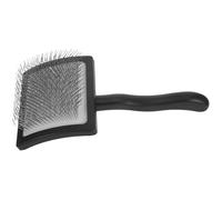 AKOOSY Cepillo Cardador de Lana Grande Negro de Madera, Herramienta Manual para Fieltrar con Aguja, Pincel para Cardar Fibras, Adecuado para Proyectos de Artesanía y Manualidades de