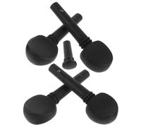 AKOOSY Clavijas de Afinación para Violín 4/4 de Madera Negra Juego de 4 Clavijas y 1 Pica Accesorios Prácticos para Instrumentos Ajuste Preciso y Duradero para Músicos