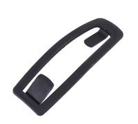 AKOOSY Clip para Gafas de Esquí para Casco Resistente Accesorio Abs Negro Que No Deja Marcas 1 Pieza Práctico y Resistente Adecuado para Esquí y Ciclismo