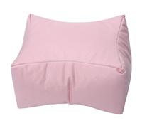 AKOOSY Cojín de Mano y Pie de Cuero Rosa para Manicura, Reposamanos Portátil Partículas de Esponja, Fácil de Usar y Apto para Salón de Belleza