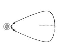 AKOOSY Collar Chino para Hombre Colgante Calado Tai Chi Cadena de Acero Inoxidable Joyas Símbolo Filosófico Accesorio Moderno para Uso Diario y Obsequio Cultural