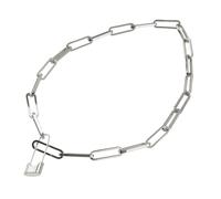 AKOOSY Collar Vintage Colgante De Candado Dorado, Cadena Cuello De Mujer, Estilo Retro Antiguo, Acero Inoxidable, Para Fiesta y Uso Diario, Diseño Creativo y Delicado