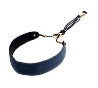 AKOOSY Correa Gancho para Azul de Saxofón Cuero Ajustable Suspensión Cómoda y Metálico, Adecuado para Estudiantes y Adultos Que Buscan Accesorios para Instrumentos