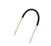 AKOOSY Correa para Bolso Mujer de Cuero PU Trenzado con Hebilla Metálica Asa de Repuesto Gruesa para Bandolera y Bolso Tote Accesorio Duradero para Reemplazo y Personalización Color Azul