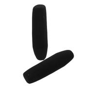 AKOOSY Cubierta de Esponja para Micrófono Anti-viento 2 Piezas, Protector de Parabrisas de Alta Densidad para Entrevistas al Aire Libre, Compatible Micrófonos de Cámara, Pantalla