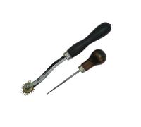 AKOOSY de Costura de Metal Herramienta y Conveniente Dientes de Acero para Cuero y Papel para Artesanía y Manualidades