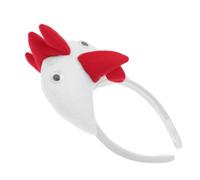 AKOOSY Diadema de Fiesta Diseño de Gallina 1 Unidad Tamaño Único Accesorio para Disfraz de Pascua Mujeres Niñas para Fotografía y Carnaval