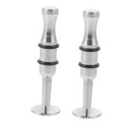 AKOOSY Ejercitador de Fuerza Bucal Metálico para Trompeta Saxofón y Clarinete 2 Unidades Herramienta para Entrenamiento de Músculos Labiales Accesorios para Instrumentos de Viento