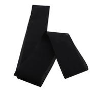 AKOOSY Faja de Satén Lisa Negra para Fiestas y Eventos, Estilo Minimalista