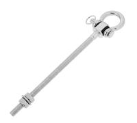 AKOOSY Gancho de Acero Inoxidable para Columpio y Hamaca Fijación Segura y Desmontaje Fácil, Accesorio Resistente para Uso Interior y Exterior en Terrazas y Jardines