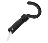 AKOOSY Gancho Verano para Piscina Piscinas Negro Limpia de Robot Plástico Fijación Segura y Almacenamiento Conveniente Fiesta en Accesorios