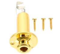 AKOOSY Guitar End Pin Jack Metal Plug Zinc Alloy Socket Compatible With Electric Guitar And Bass Output